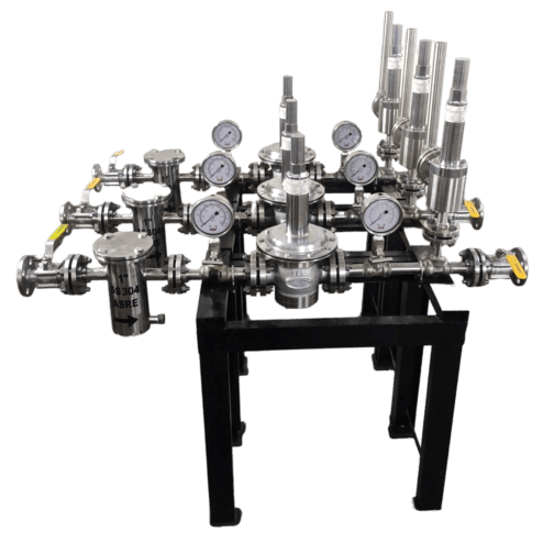 REU product skid visual