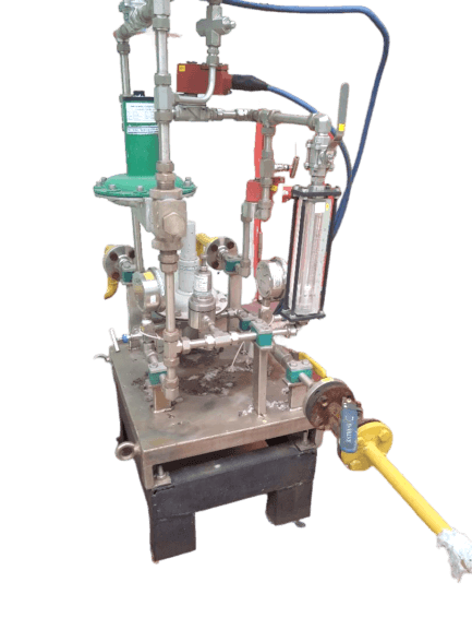 REU product skid visual